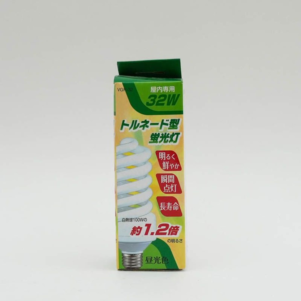 トルネード型蛍光灯　蛍光灯ランプ　32Ｗ　替球, ホワイト, 32W