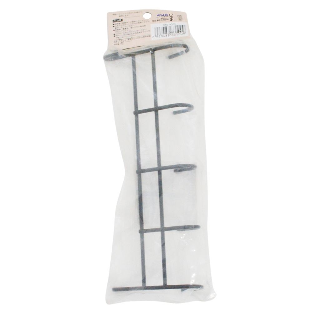 メッシュ５連フック　　ＳＴＧー００２５, 白, 5連フック