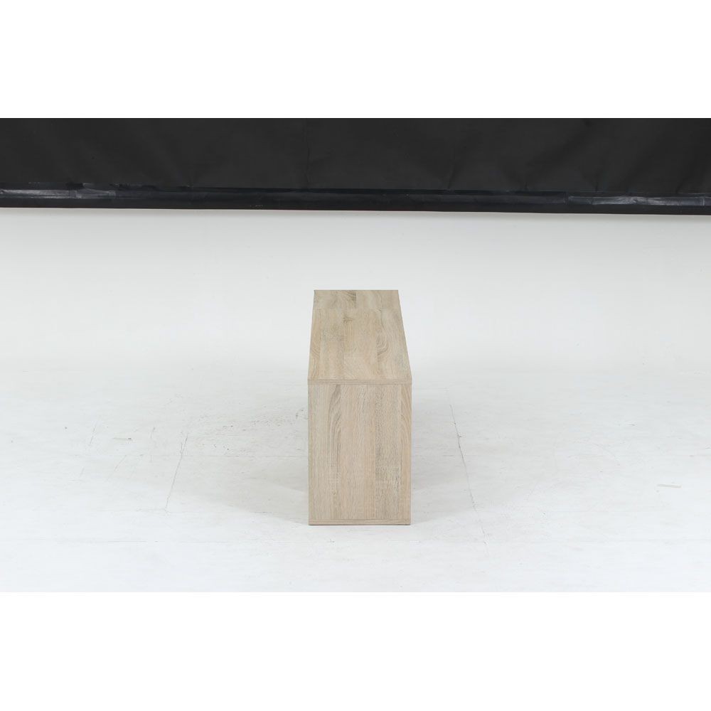 不二貿易 Ｌ字型伸縮ＴＶボード　オーク【メーカー直送・代引不可】, オーク, 幅mm&times;奥行296mm&times;高さ430mm