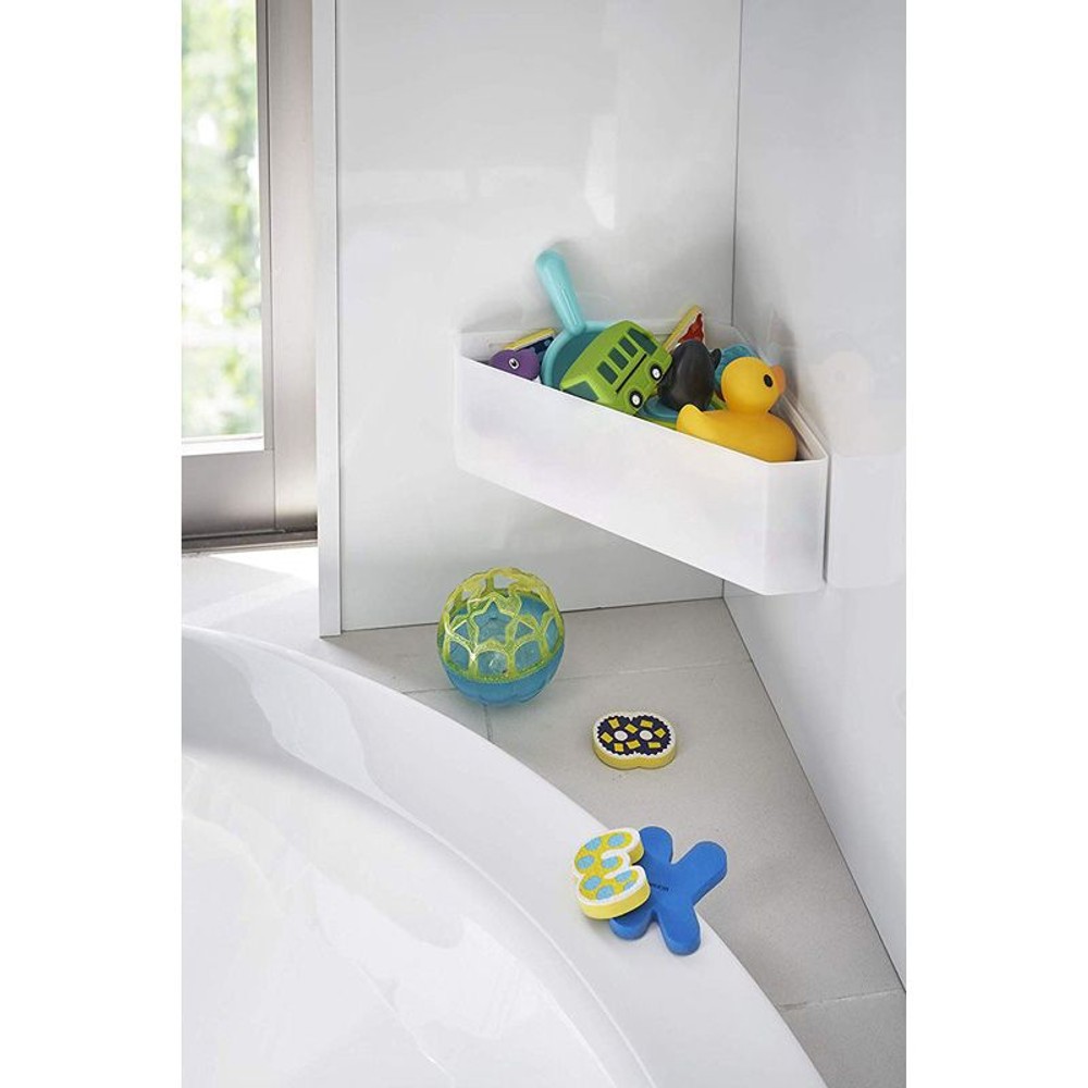 マグネットバスルームコーナーおもちゃラックミストホワイト, その他カラー１, その他サイズ１