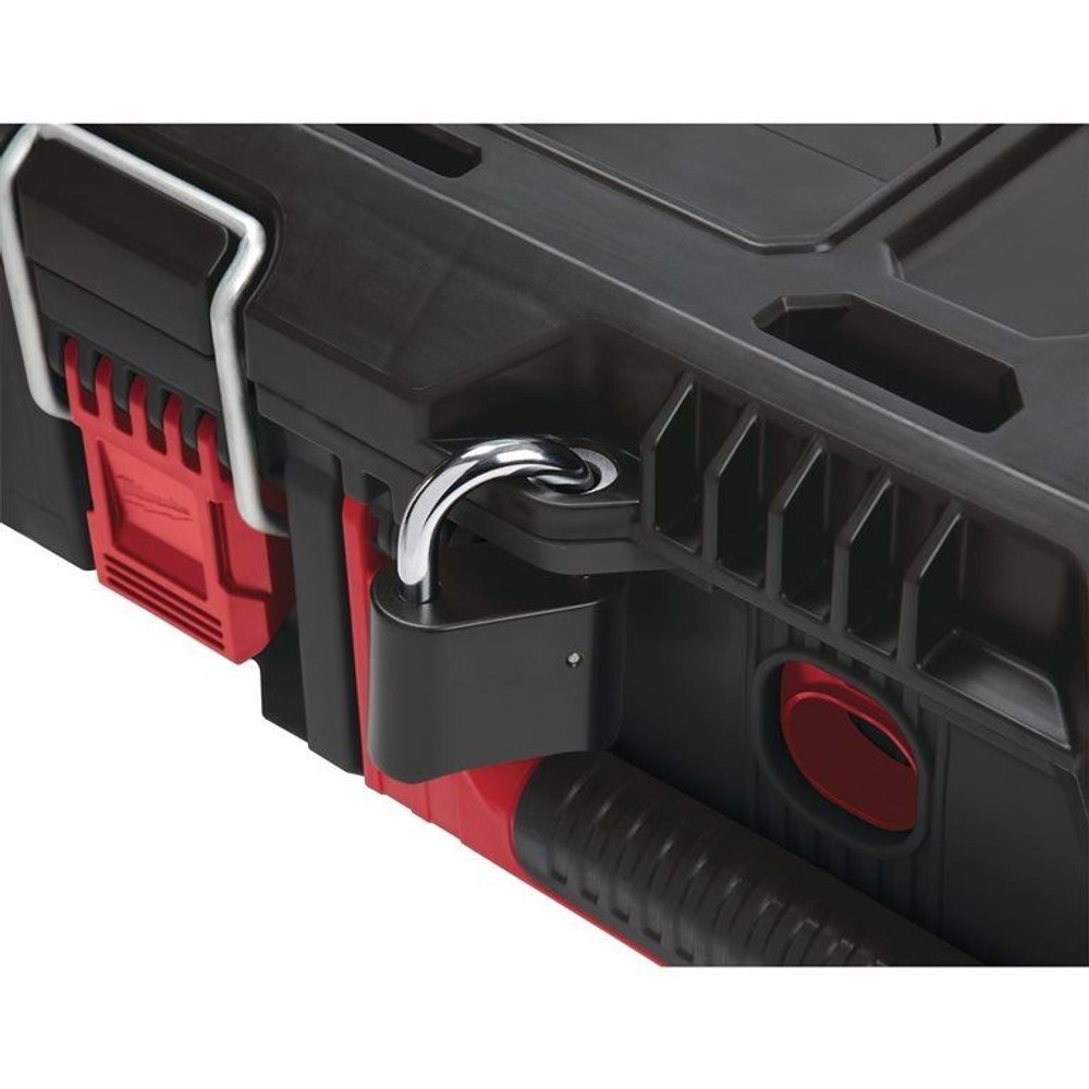 【数量限定】 milwaukee PACKOUT ツールボックス ブラック Mサイズ, 黒, Mサイズ