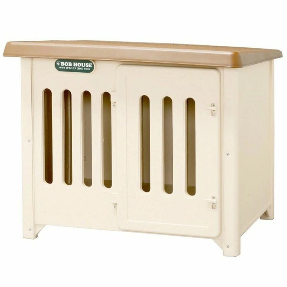 ボブハウス 950 ブラウン／ベージュ, ブラウン／ベージュ, 幅950mm&times;奥行745mm&times;高さ800mm