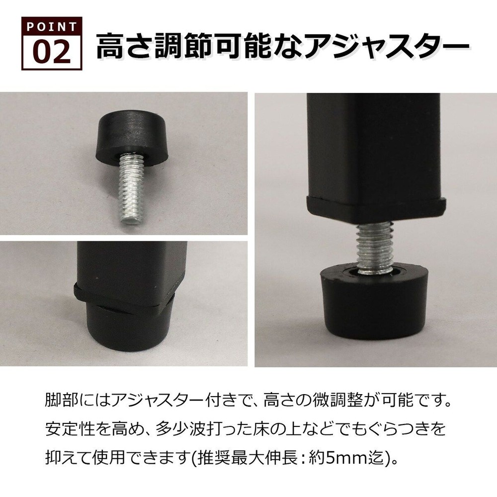 バルネ  3段ラック  BRN-01RK【メーカー直送・代引不可】, ブラウン, BRN-01RK