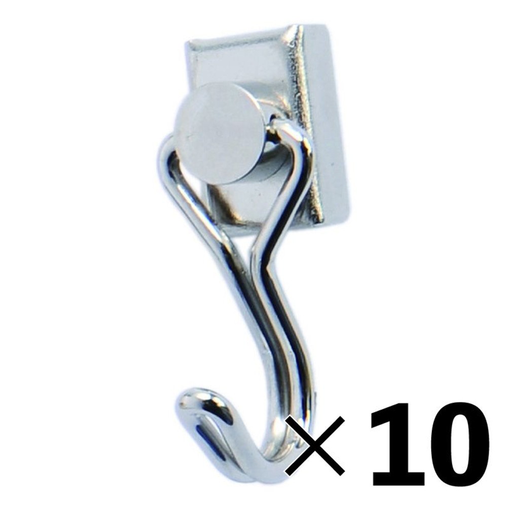 【10個セット】ベロス　ウルトラミニマムハンガー　ＭＵＨー1334【メーカー直送・代引不可】, シルバー, MUH-1334