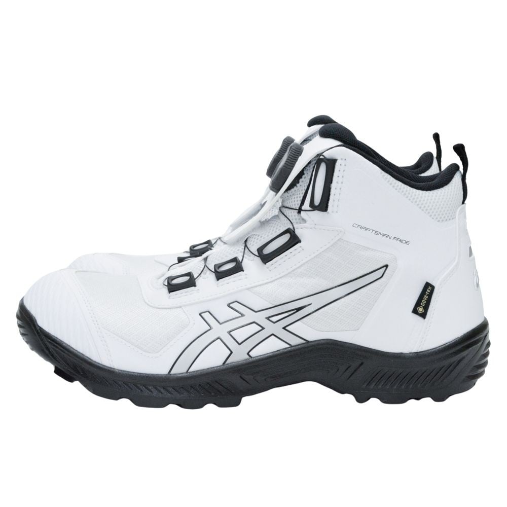 アシックス（ASICS） ウィンジョブCP604 GーTX BOA LC ホワイト&times;ピュアシルバー, ホワイト&times;ピュアシルバー, 25.5cm