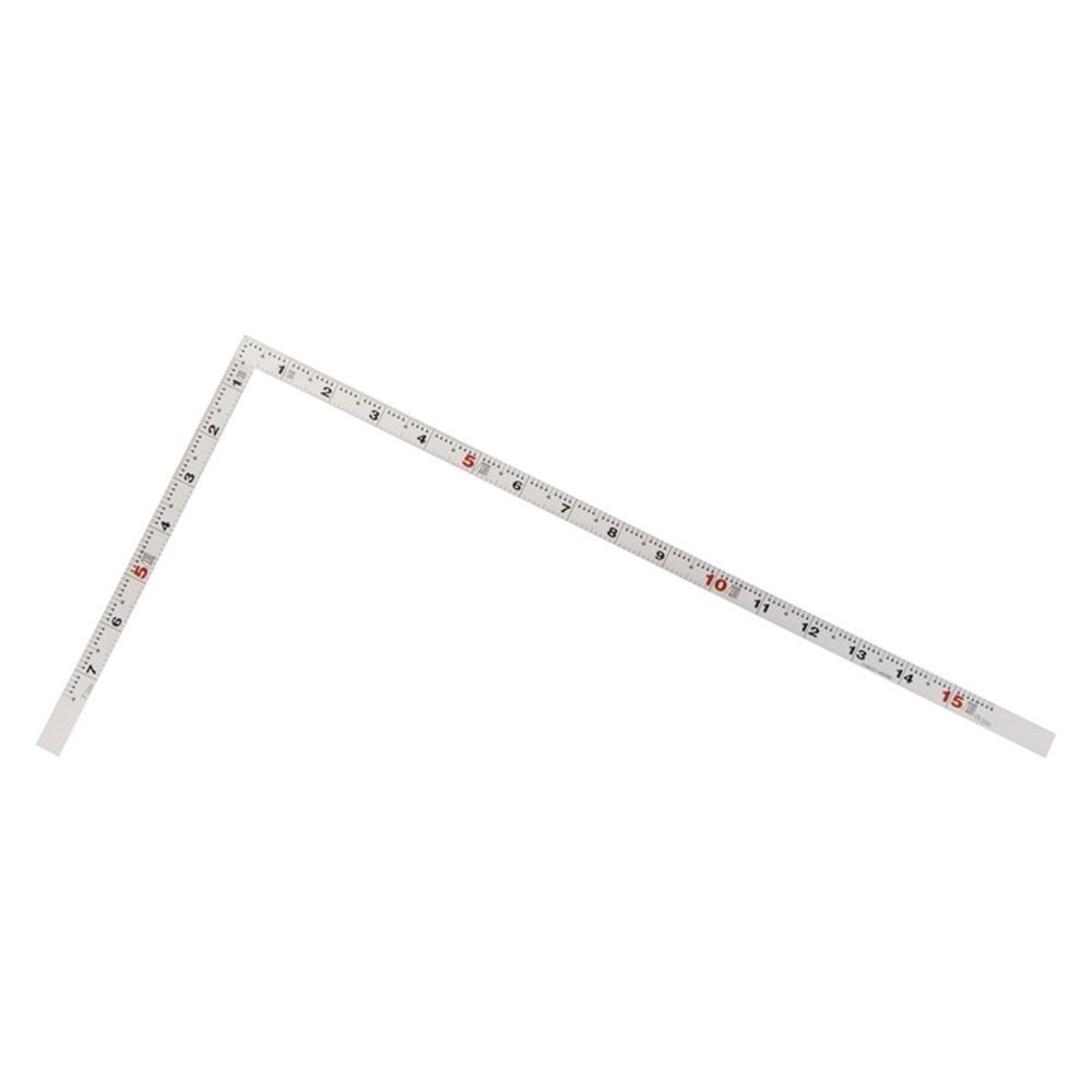 曲尺平ぴた シルバー 50cm／1尺5寸 併用目盛, シルバー, 50cm／1尺5寸