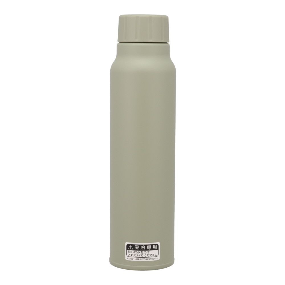 保冷炭酸飲料ボトル　ＦＪＫー750　ＫＫＩ, カーキ, 750ml