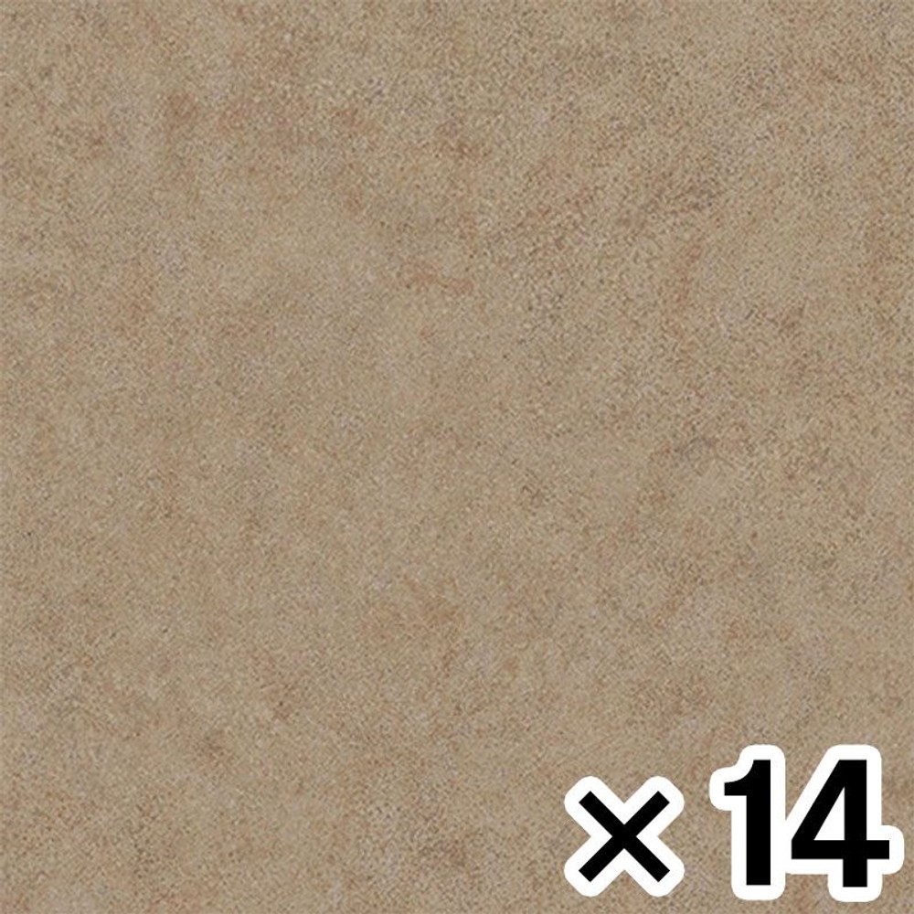 東リ ロイヤルストーン ＰＳＴ４１３１&times;14枚セット, サンド, 幅450mm&times;奥行450mm&times;高さ3mm