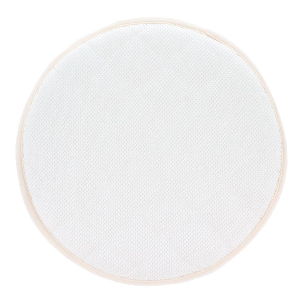 ウイザ WIZ'A メッシュ円形クッション, アイボリー, 約35×35×3cm