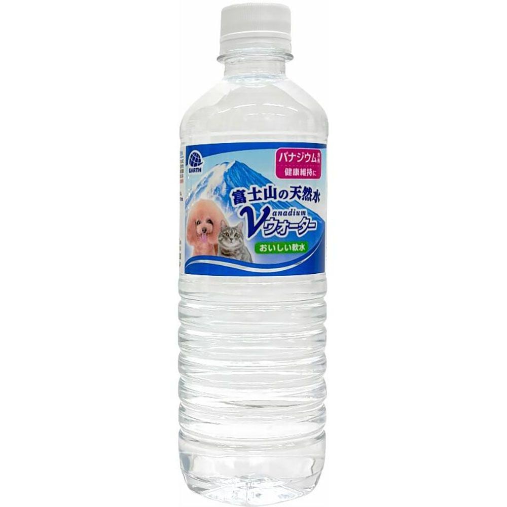 アース 富士山の天然水Ｖウォーター 500ml, Vウォーター, 500ml