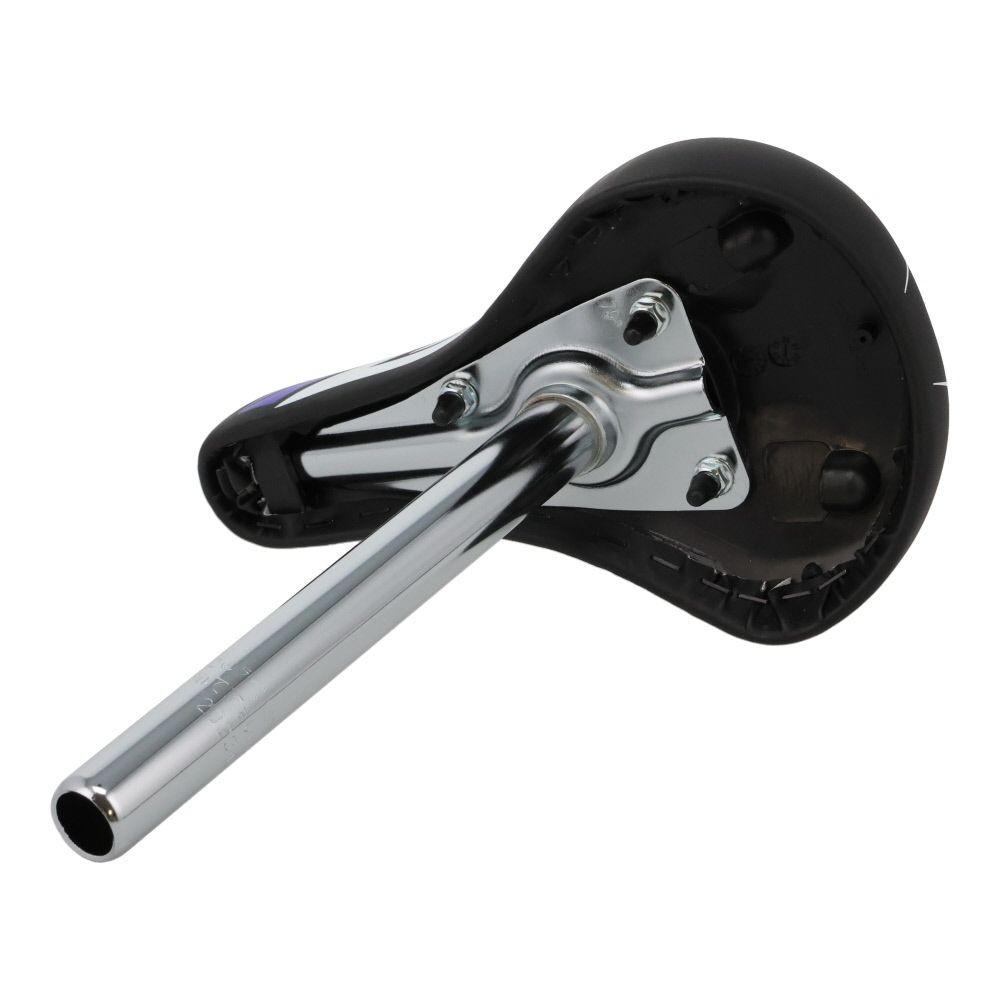 Jrスポーツ車用サドル　ポスト付　ブラック, ブラック, ポスト径25.4mm