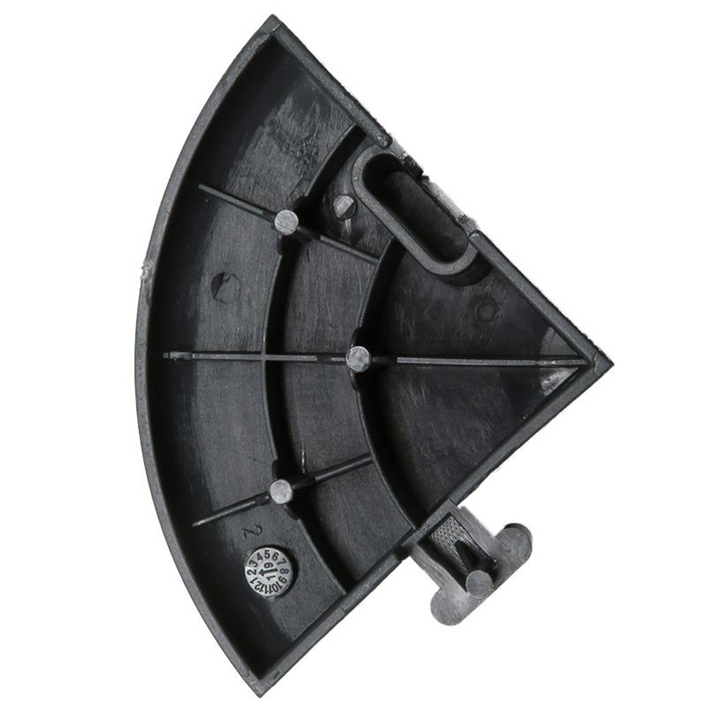 ジョイント式パネルアクセサリー　コーナー, ライトブラック, コーナー