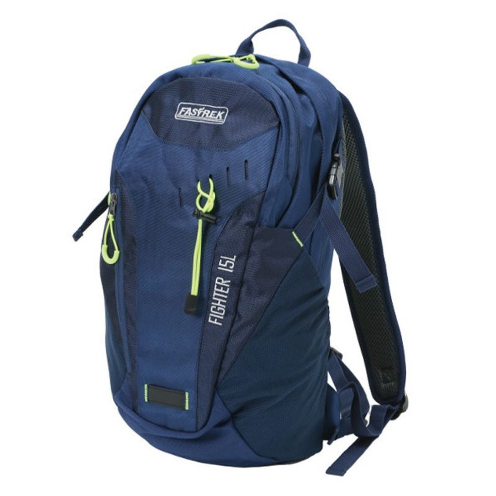 軽くて背中がムレにくいリュック　15Ｌ, ネイビー, 15L