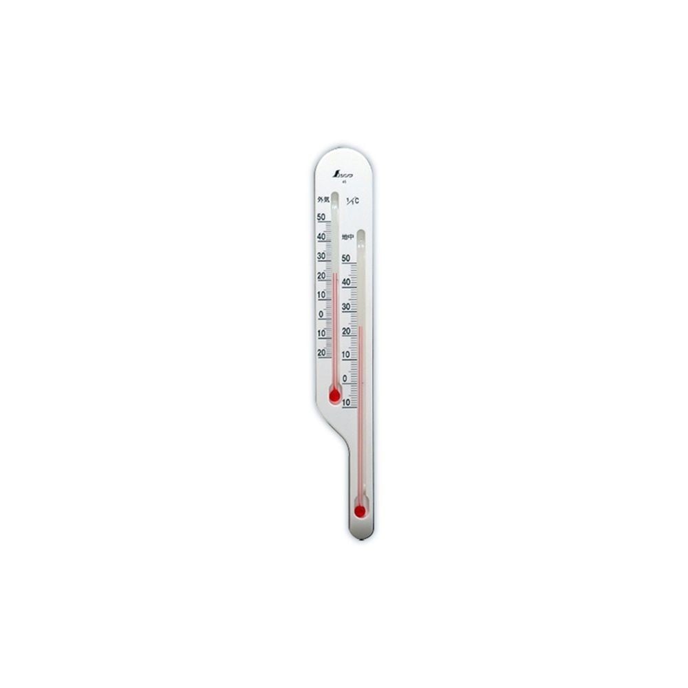 地温計 O-4地温気温用 ホワイト, ホワイト, 地温計
