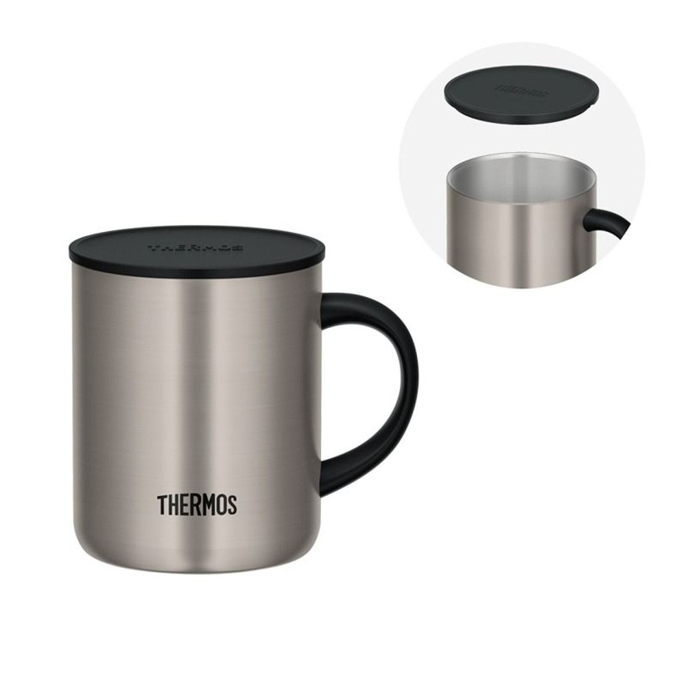 サーモス　真空断熱マグカップ ＪＤＧー３５２Ｃ ＳＭＴ, ステンレスマット, 350ml