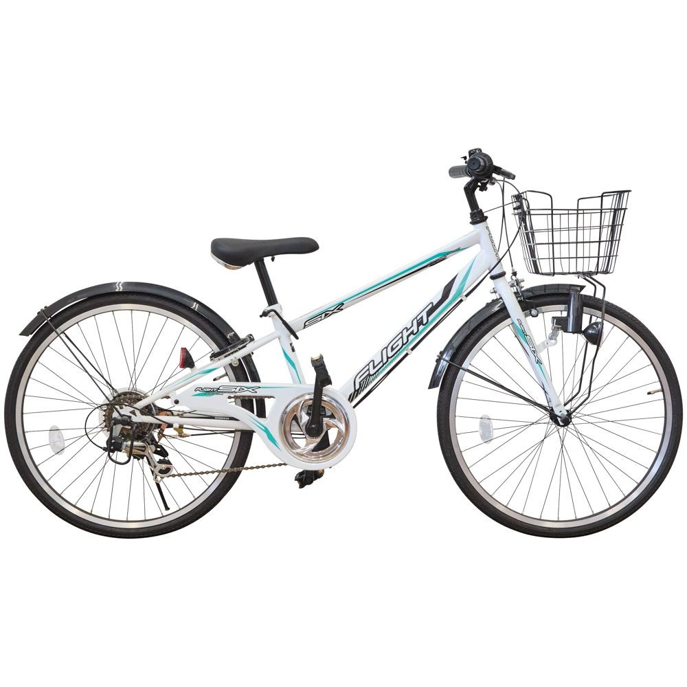 Ｊｒ用クロスバイク フライト ２２インチ, ホワイト, 22インチ