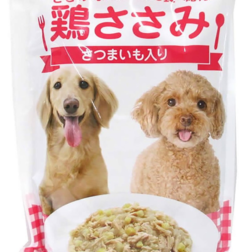 食べ応えのある鶏ささみの犬用パウチさつまいも入り70ｇ×3, その他カラー１, その他サイズ１
