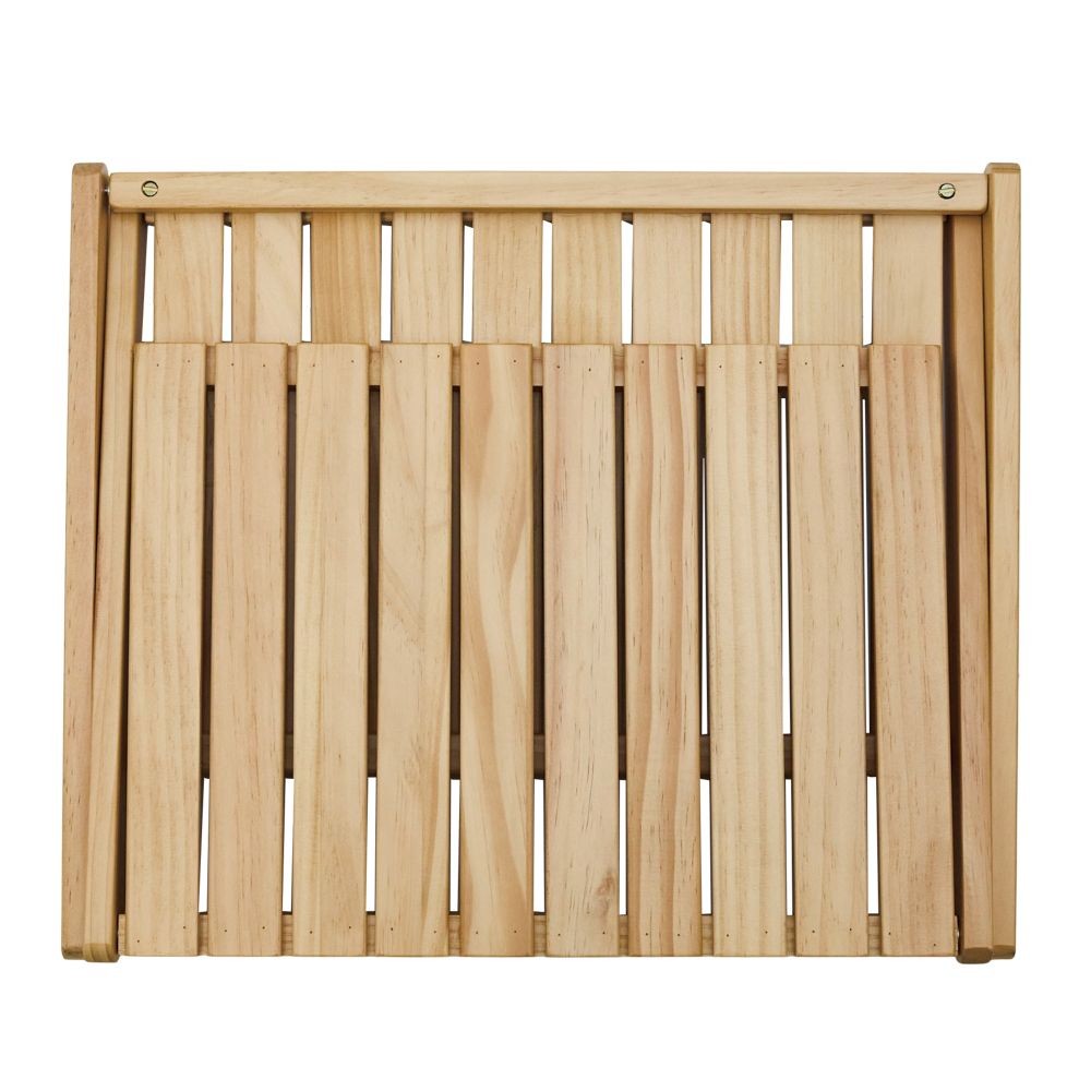 WIZ'A ウィザ　木製フォールディングラック　幅４６ｃｍ　２段, 天然木, 2段