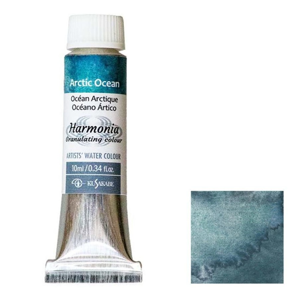 クサカベ ハルモニア 10ml 10 アークティックオーシャン 透明水彩絵具, 10 アークティックオーシャン, 10ml