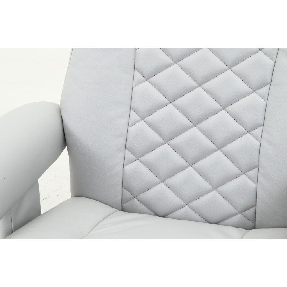 不二貿易 パーソナルチェアー　クロス　ＧＹ【メーカー直送・代引不可】, グレー, 幅775mm&times;奥行mm&times;高さmm