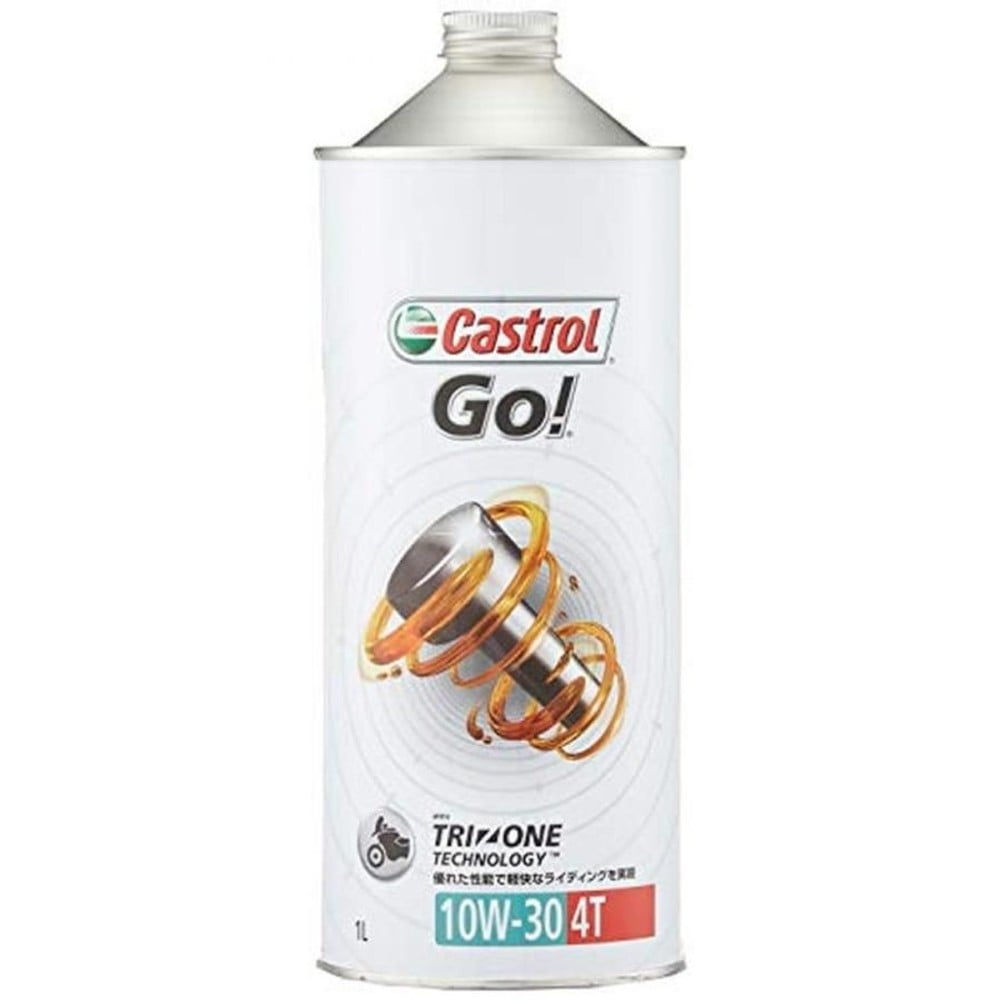 カストロール　GO!　4T　10Ｗ-30　1L, 2輪車4サイクルエンジン用, 1L
