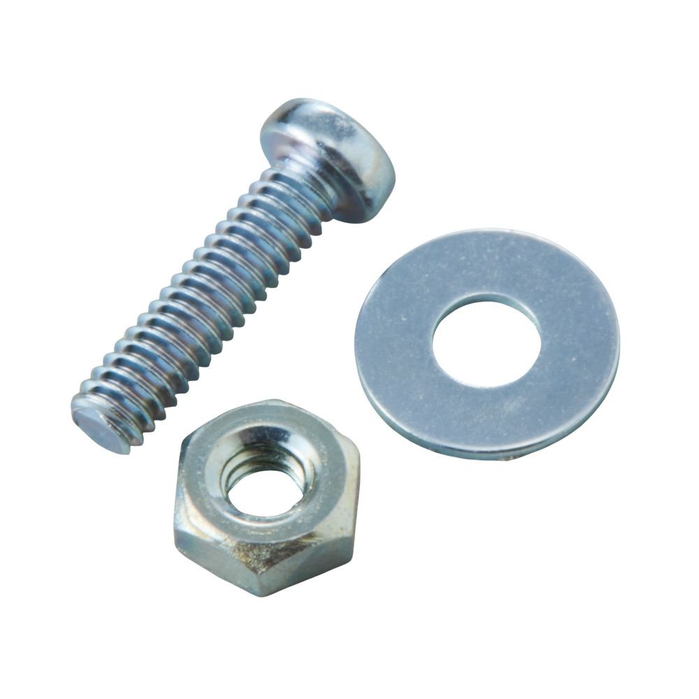 小ねじ　なべ　鉄　ユニクロメッキ　Ｍ２&times;８　８本入　小袋, シルバー, M2&times;8mm