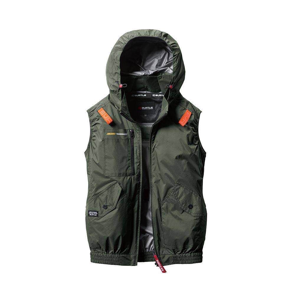 BURTLE AIRCRAFT バートル エアークラフト AC2074 ミルスグリーン, ミルスグリーン, Mサイズ