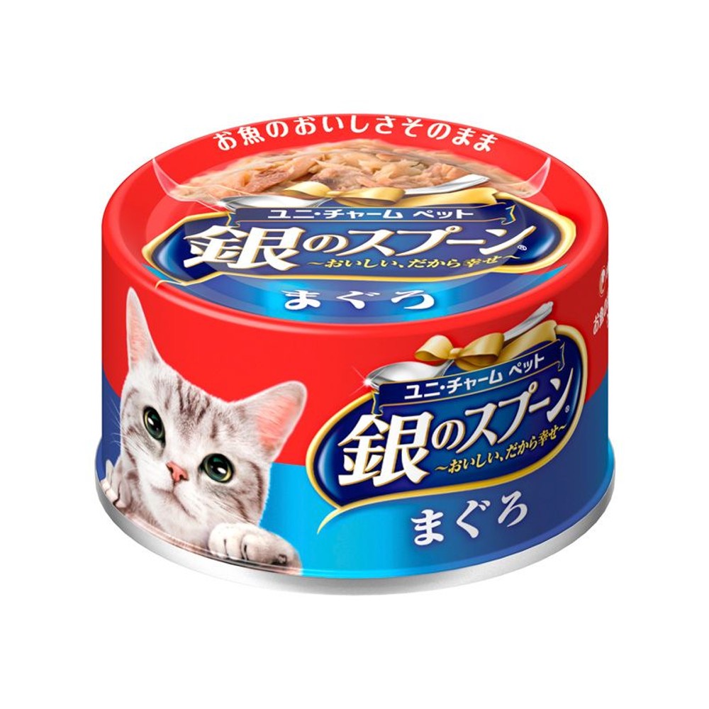 銀スプーン缶まぐろ　70ｇ, まぐろ味, 70g
