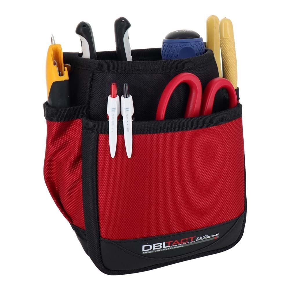 DBLTACT 2段腰袋　レッドDT-02S-RE, レッド, DT-02S-RE