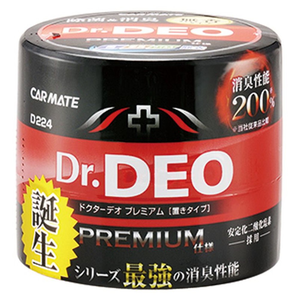 ドクターデオプレミアム　置きタイプ 無香, ブラック, 持続タイプ約30〜60日間