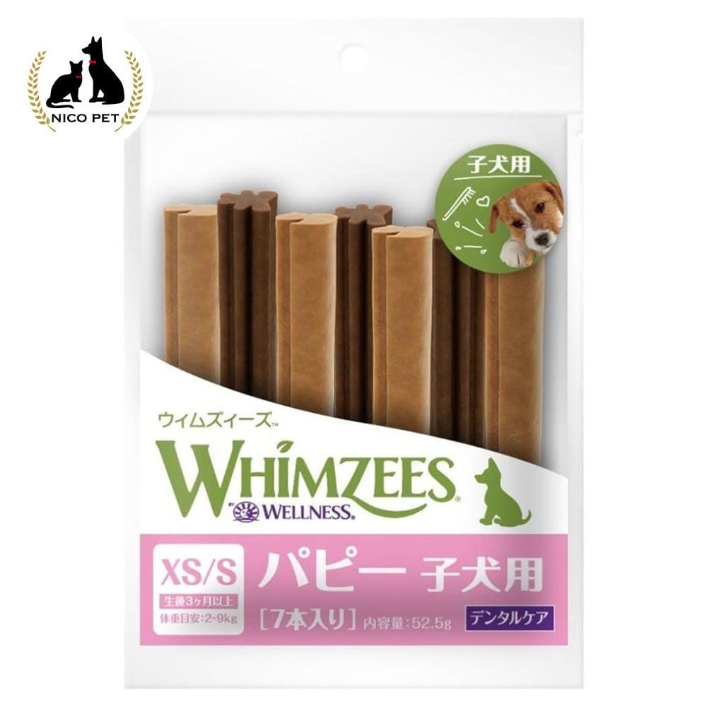 ウィムズィーズ パピーXS/S(体重2‐9kg) 7個入り, 超小型〜小型犬向け, 7個入り