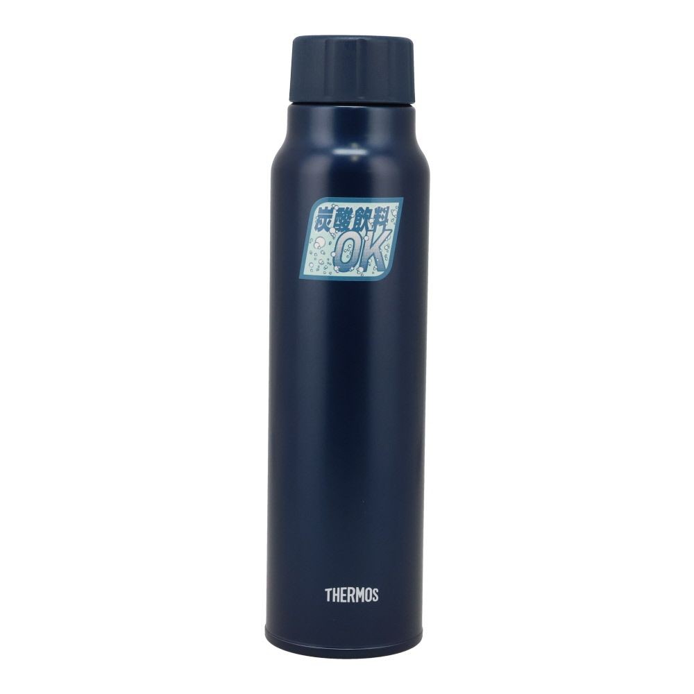 保冷炭酸飲料ボトル　ＦＪＫー750　ＮＶＹ, ネイビー, 750ml