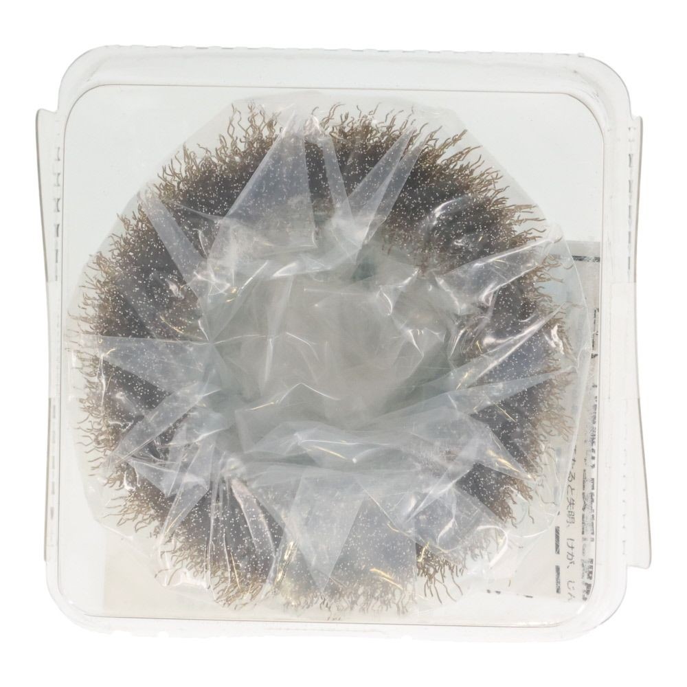 ビクトリー　カップワイヤーブラシ真鍮メッキ　ＧＣＰー1　７５mm, シルバー, 75mm