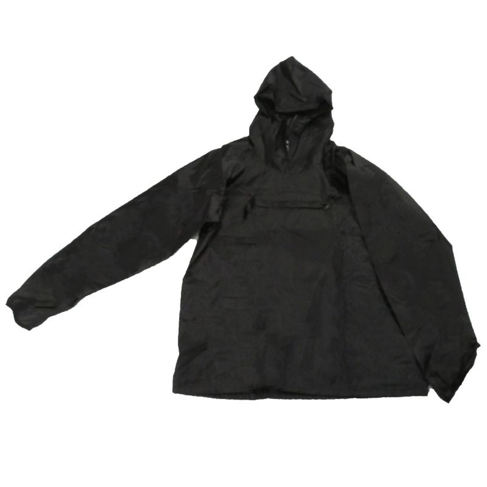 コンパクトに折りたためるヤッケ　ブラック, ブラック（M）, Ｍサイズ