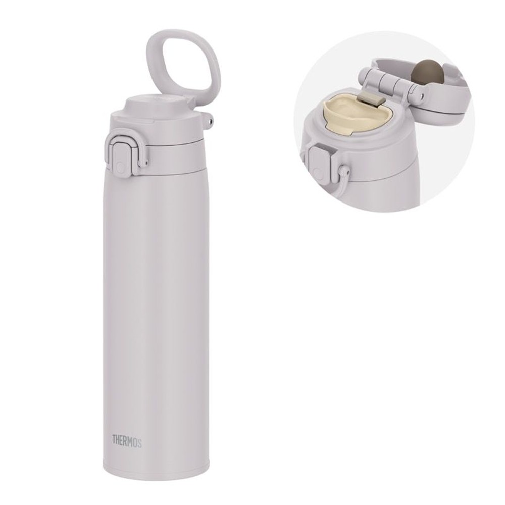 サーモス　真空断熱ケータイマグ　ＪＯＳー７５１　ＬＧＹ, ライトグレー, 0.75L