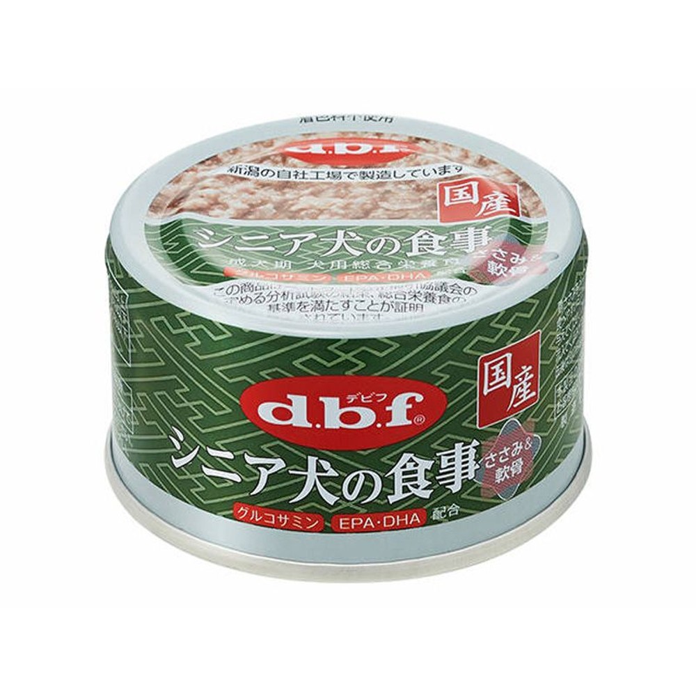 デビフ　シニア犬の食事　ささみ＆軟骨　85ｇ, ささみ＆軟骨, 85g