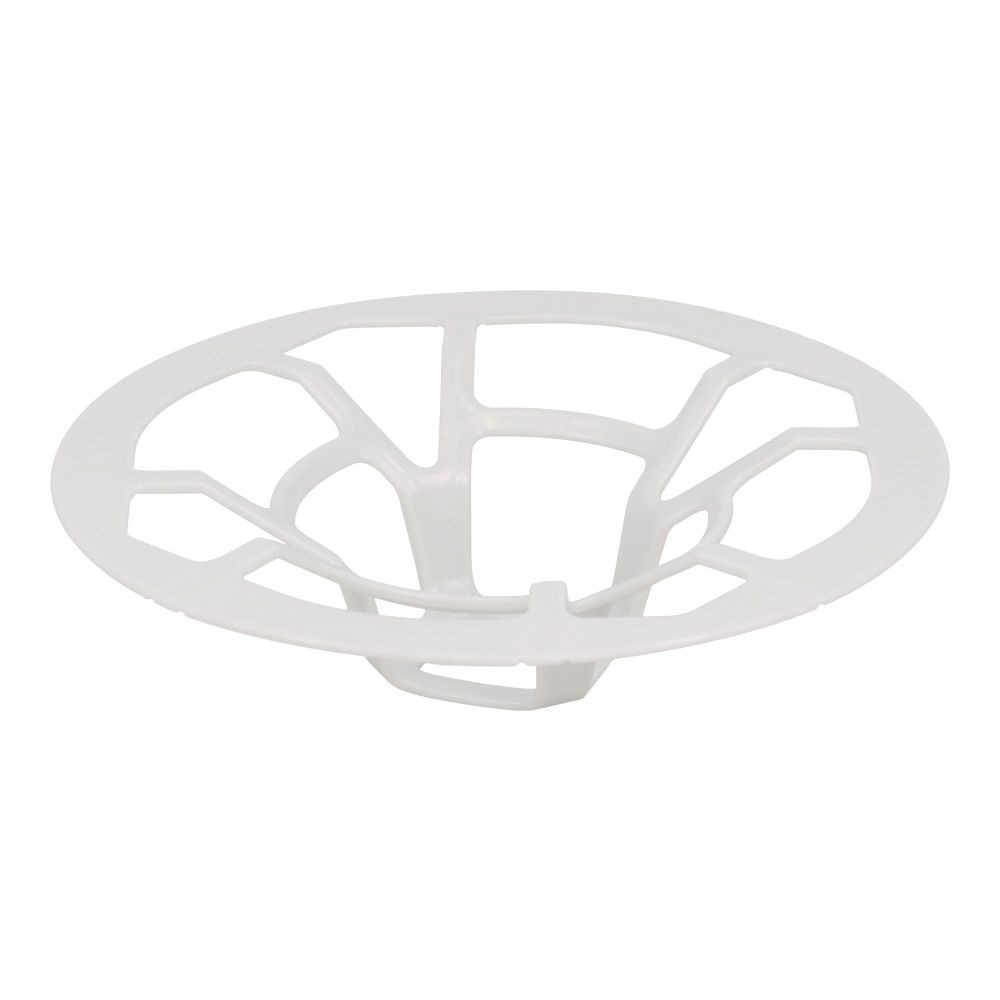 排水口ヘアキャッチャー, 白, 140mm