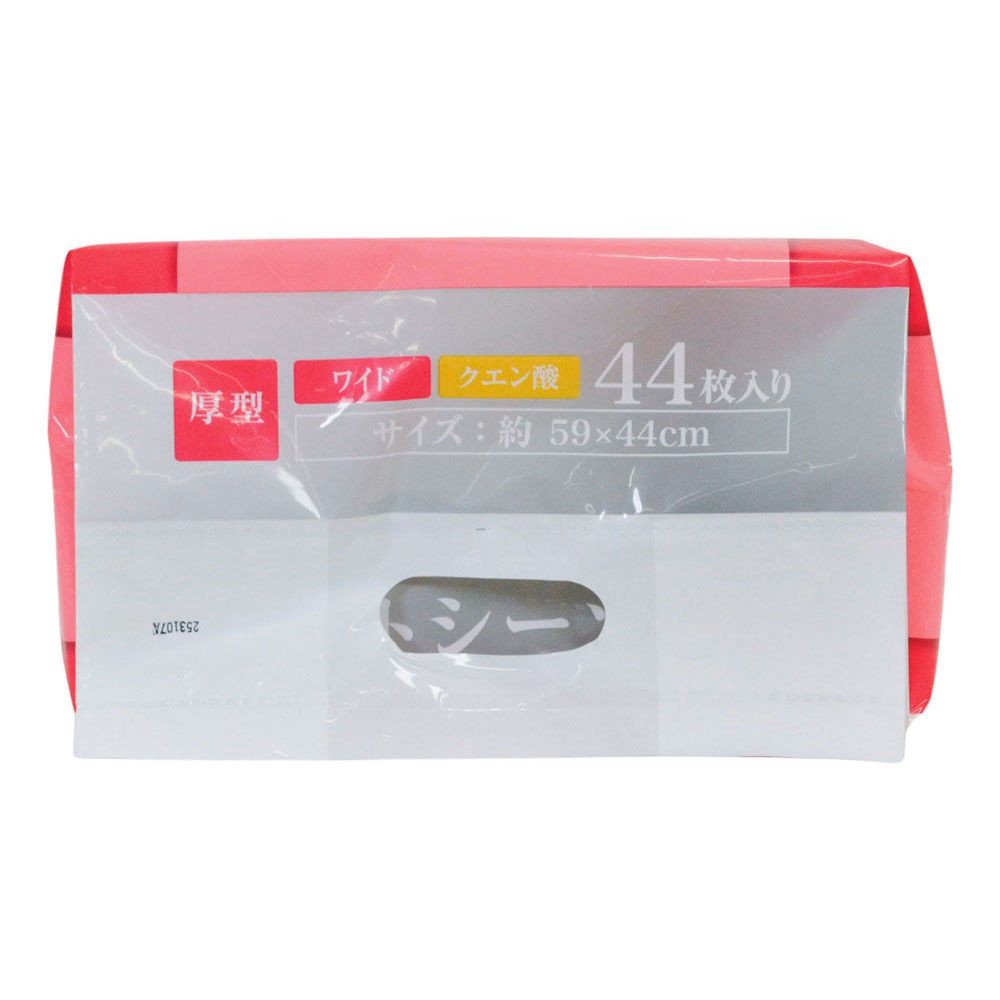 ＮＩＣＯペットシーツ厚型  ワイド　４４枚入り 59&times;44cm &times;４個セット, ４４枚, ワイド