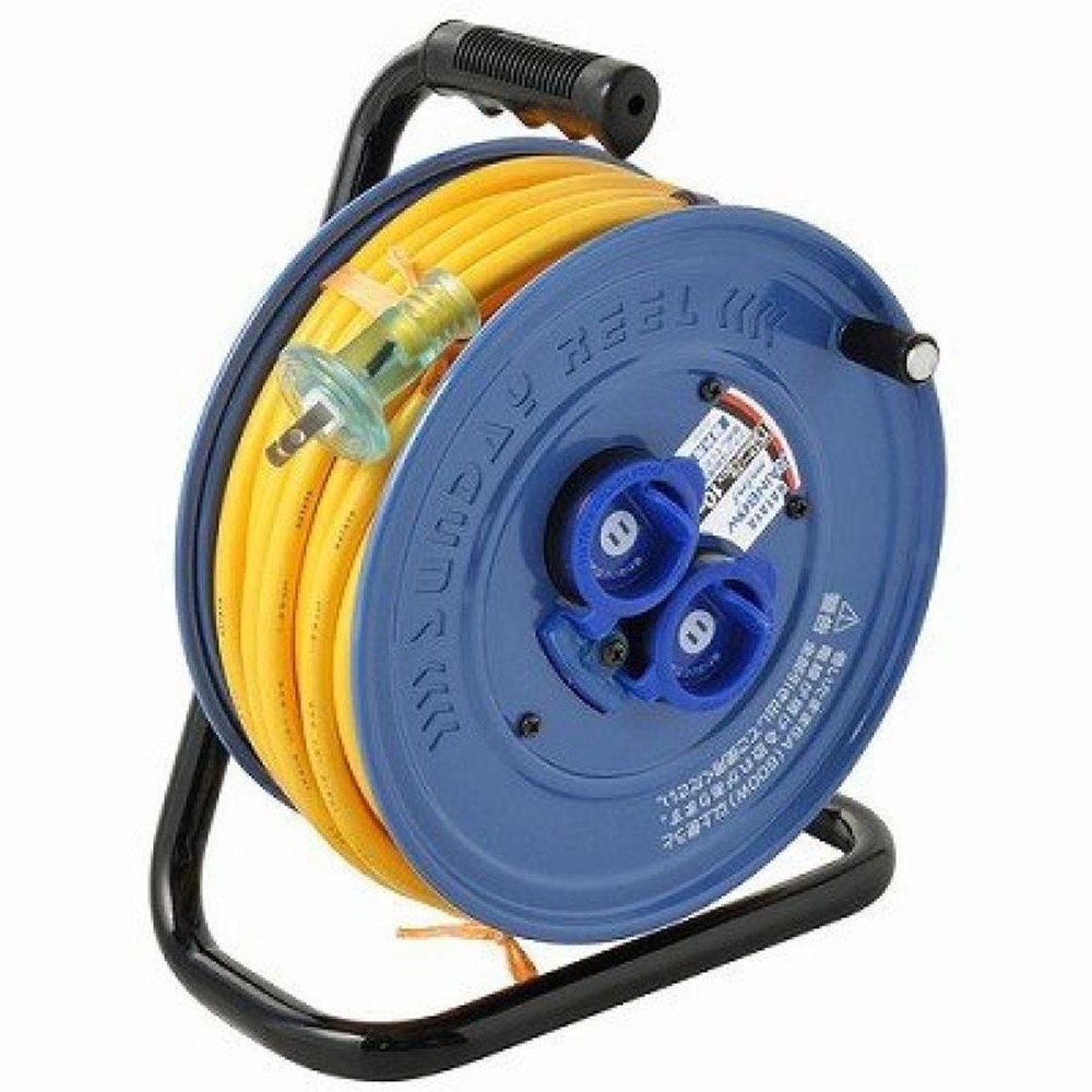 ハタヤ サンデーレインボーリールミニ SS-10Y, ブルー&times;イエロー, 10m