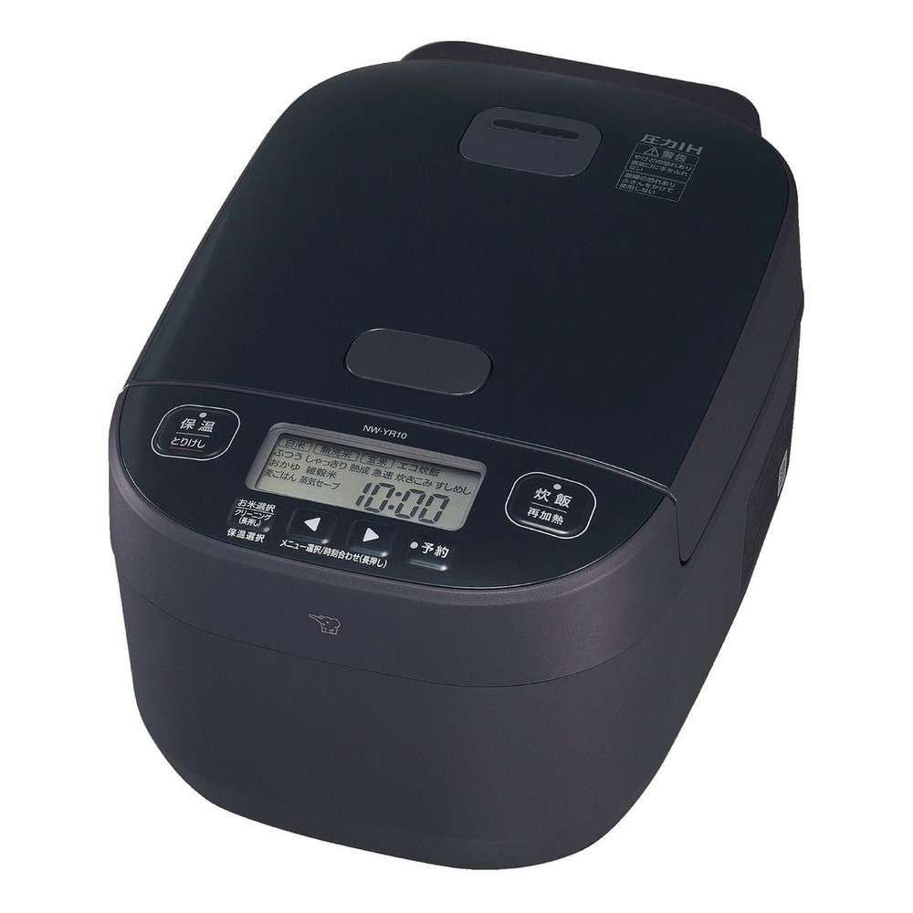 象印 圧力IH炊飯ジャー 極め炊き 5.5合 NW-YR10-BZ, スレートブラック, 5.5合炊き