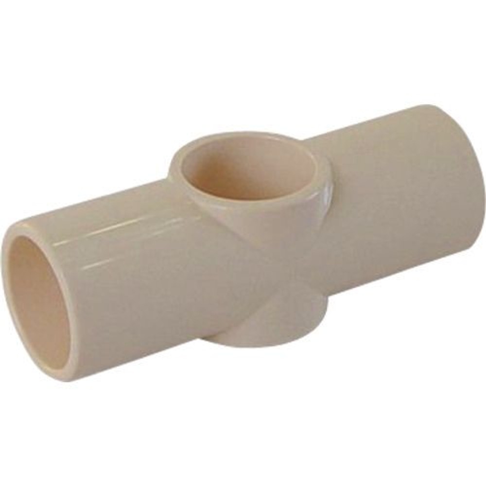 YAZAKI 矢崎化工 イレクタープラスチックジョイント J-120B S 枠・パイプのつなぎ用　Φ28用, アイボリー, J-120B S