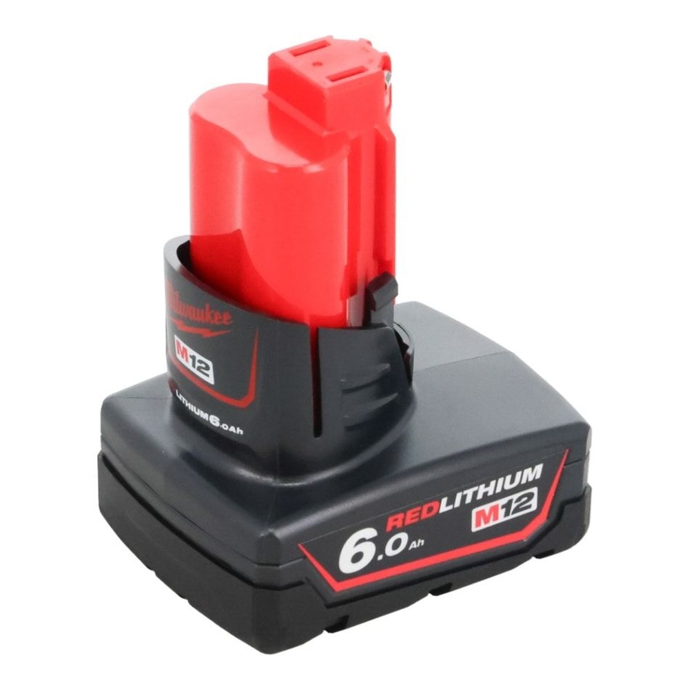 Milwaukee  M12 6.0Ah バッテリー, 6.0Ah, 12V
