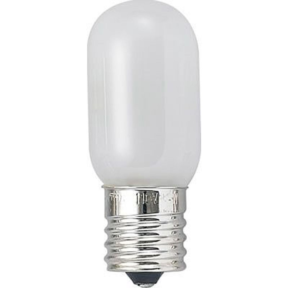 ヤザワ　ナツメ球5Ｗ白口金Ｅ17　Ｔ201705Ｗ, ホワイト, 口金：E17