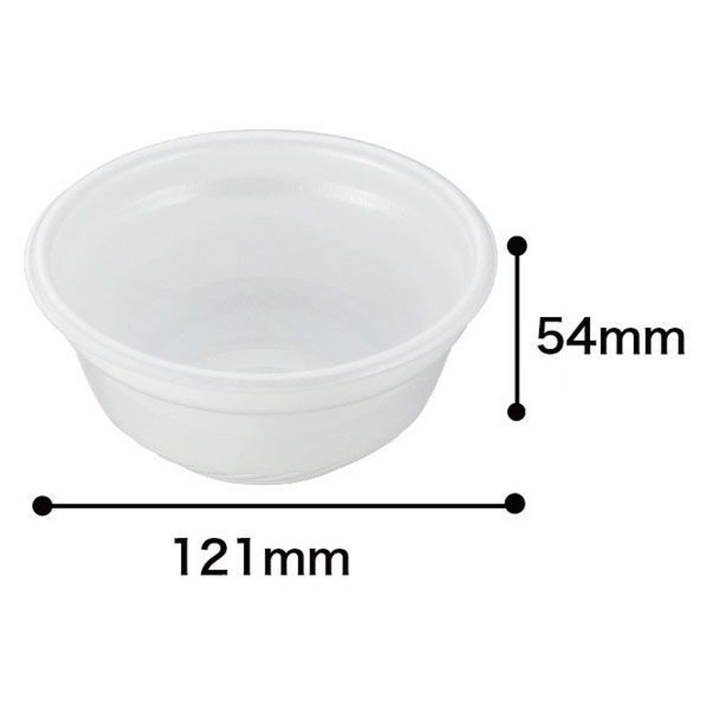 ＲＰ丼　特小　本体　白　25Ｐ, ホワイト, 25P