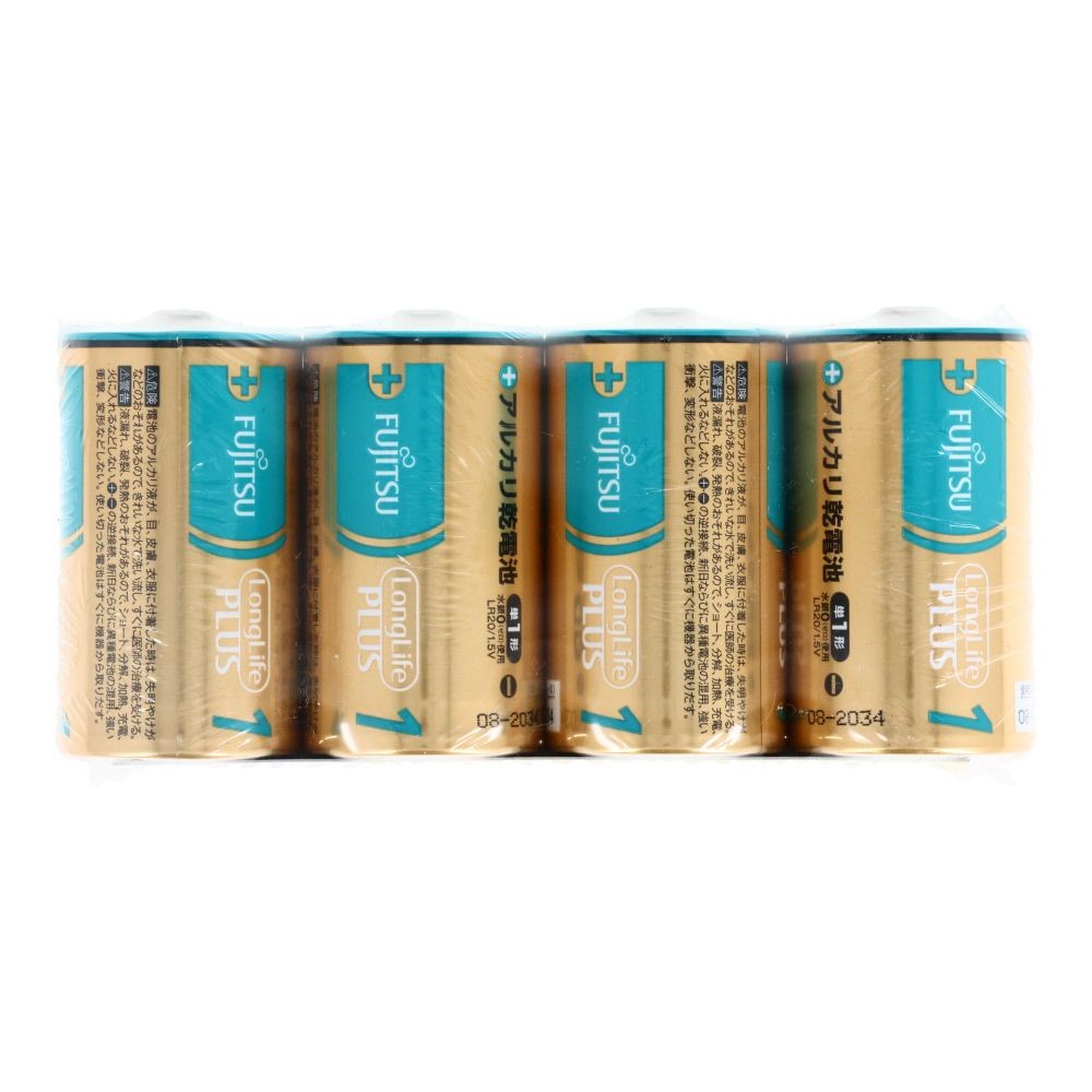富士通アルカリ乾電池　単1　4個　ＬＲ20ＬＰ（4Ｓ）ＭＶ, その他カラー１, その他サイズ１