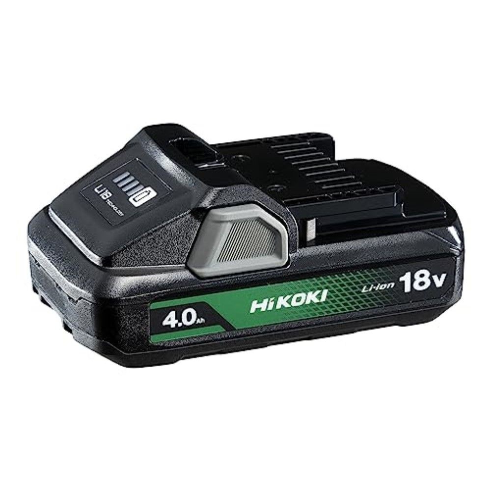 HiKOKI ハイコーキ スライド式リチウムイオン蓄電池 BSL1840M 18V4.0Ah, ブラック, リチウムイオン蓄電池
