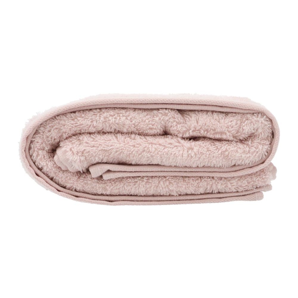 WIZ'A 吸水ふわふわ無撚糸バスタオル　ピンク, ピンク, 60×120cm