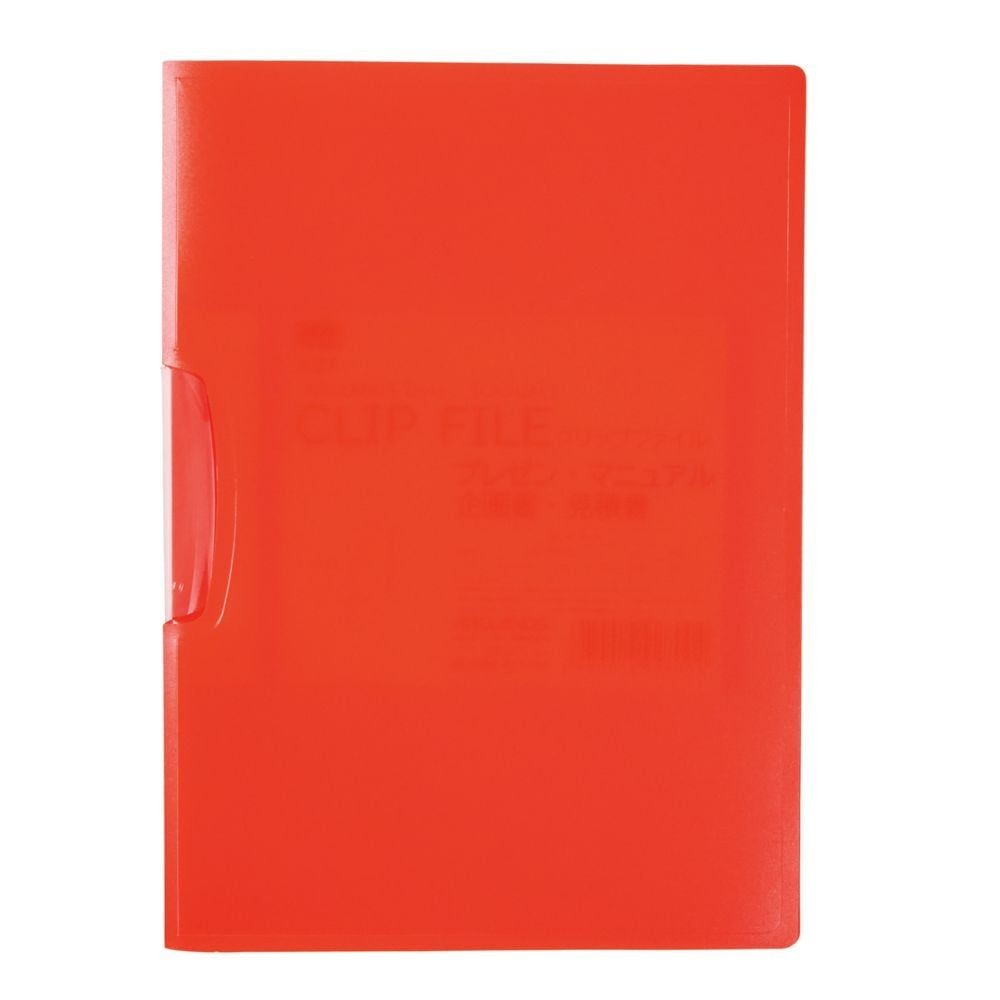 ウィザ WIZ'Aクリップファイルカジュアル A4サイズ, ブルー, A4