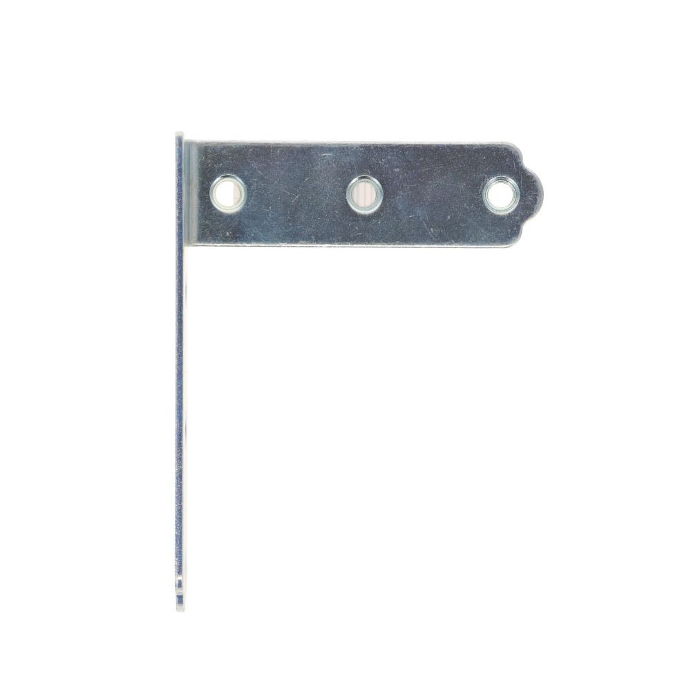 UK 横折金具 75mm Bタイプ, シルバー, 75mm