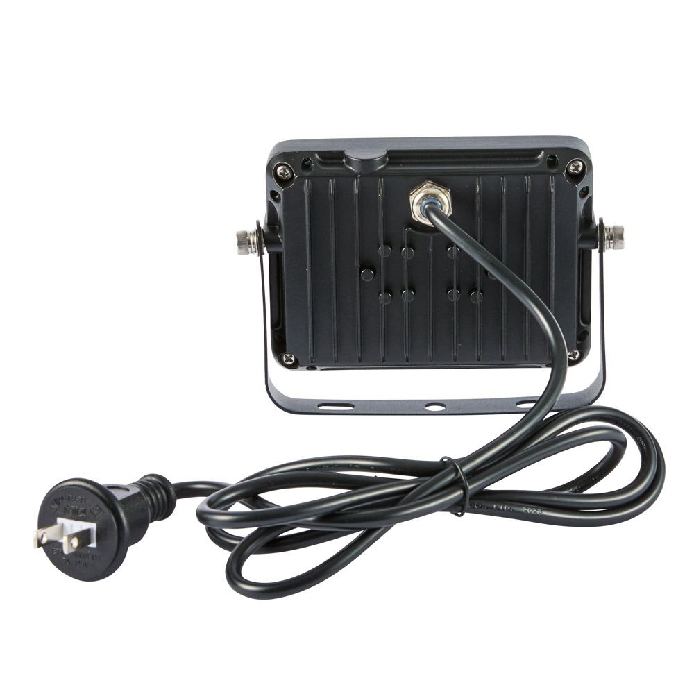 LEDフラット投光器, ブラック, 10W